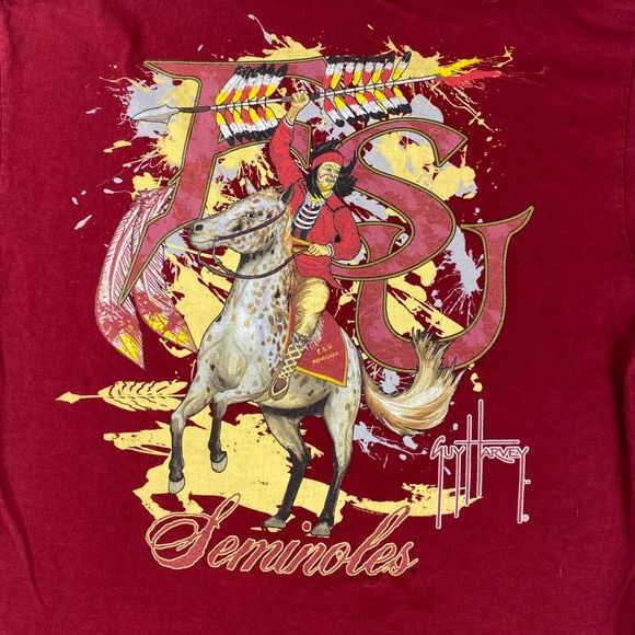 Guy Harvey Blue Water  Florida‎ State Seminoles Tee Shirt Size Large - Picture 5 of 7